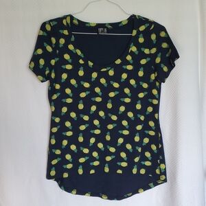 POPPY LUX Women’s Pineapple Top Size 6